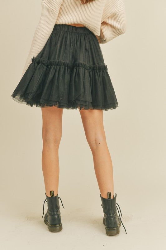 Marissa Tulle Mini Skirt
