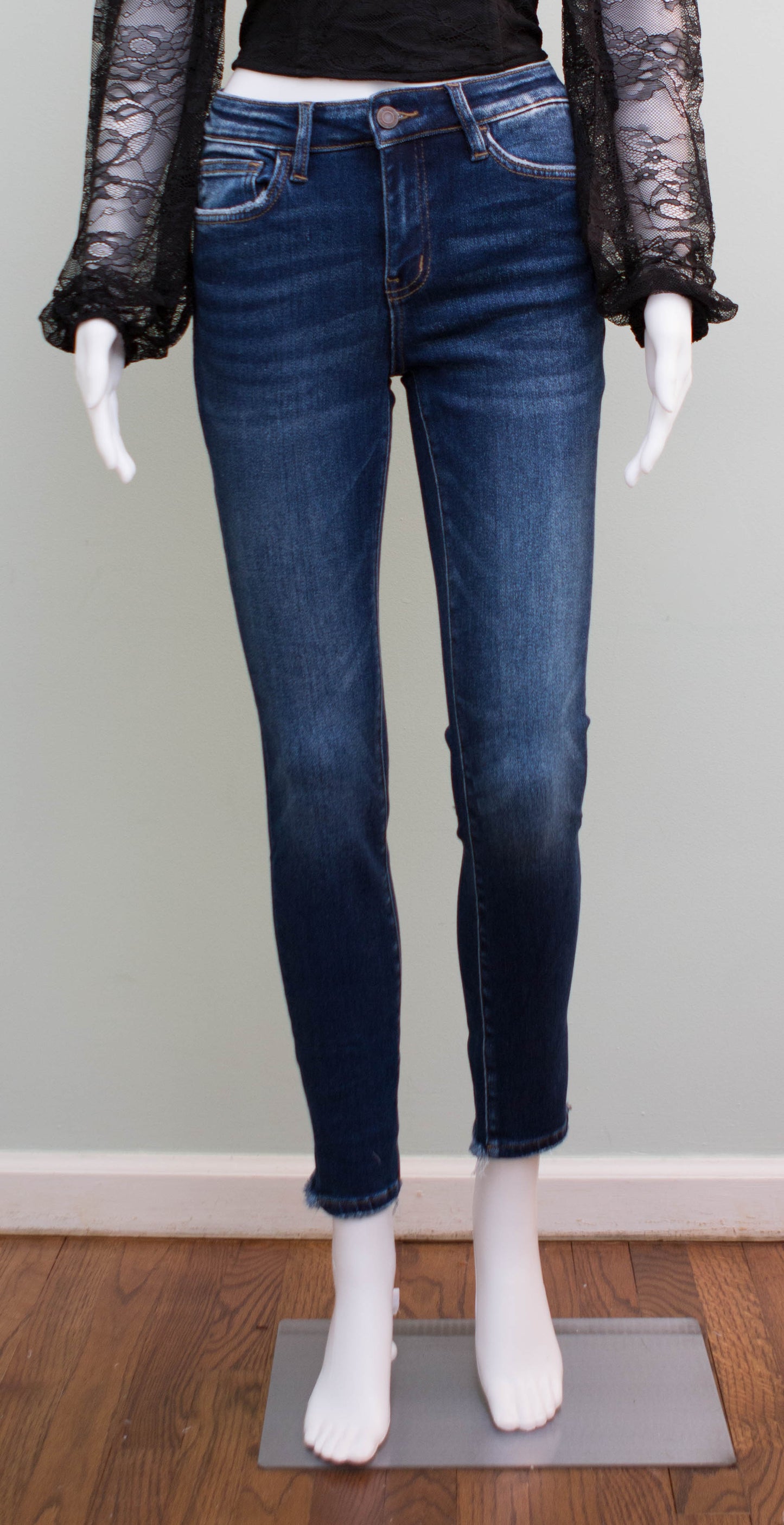 Mid Rise Ankle Skinny Jean