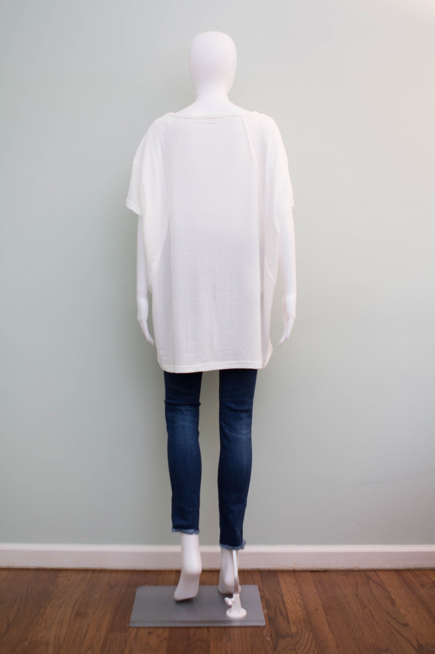 Indie Short Sleeve Oversized Top