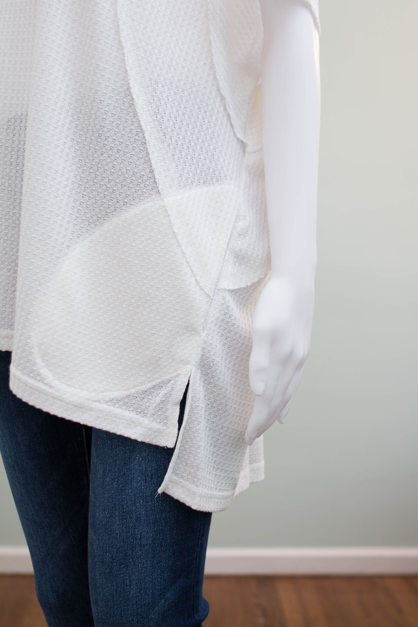 Indie Short Sleeve Oversized Top