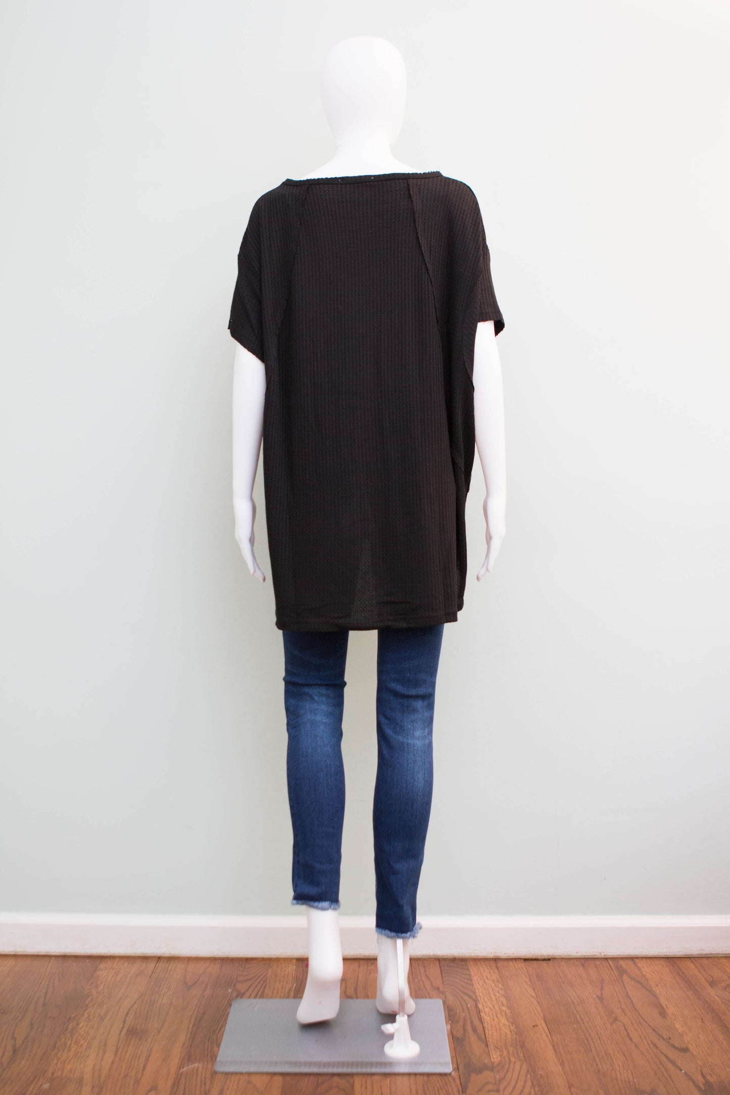 Indie Short Sleeve Oversized Top