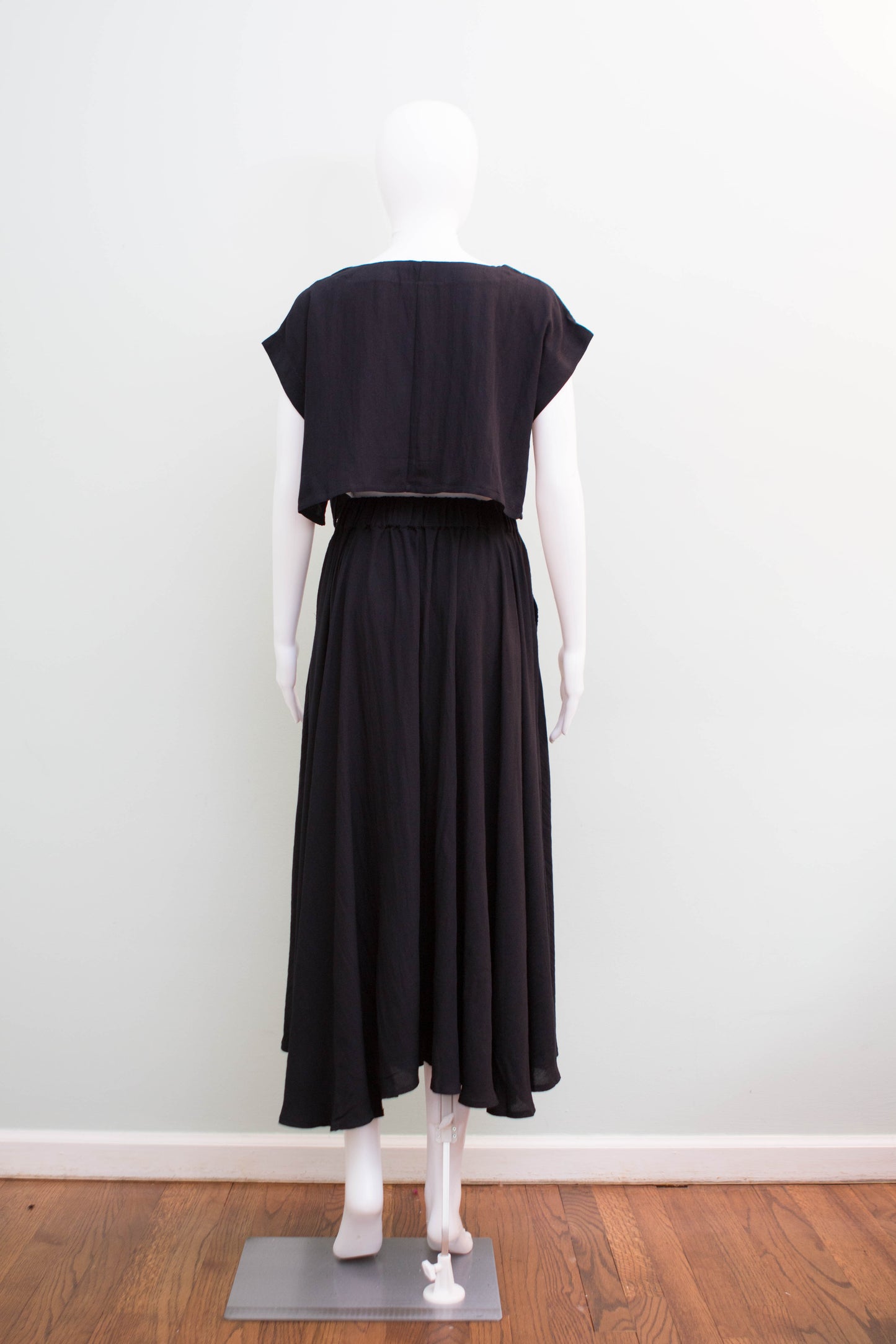 Madison Crop Top and Midi Skirt Set